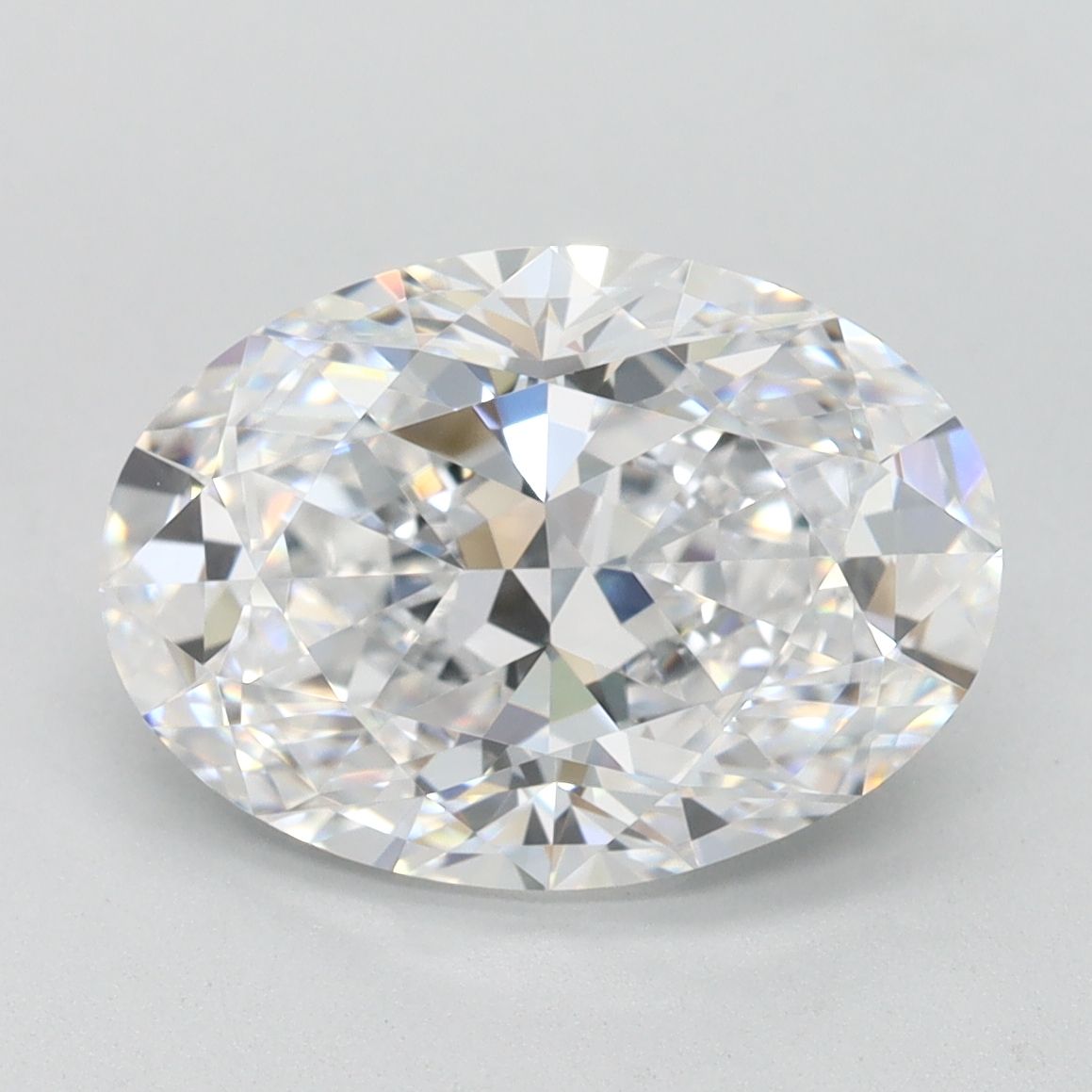 3.01 ct. oval Lab Grown Diamond front image