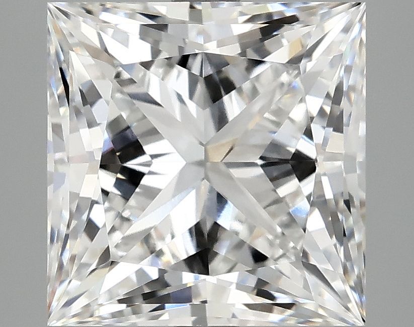 5.08 ct. princess Lab Grown Diamond front image
