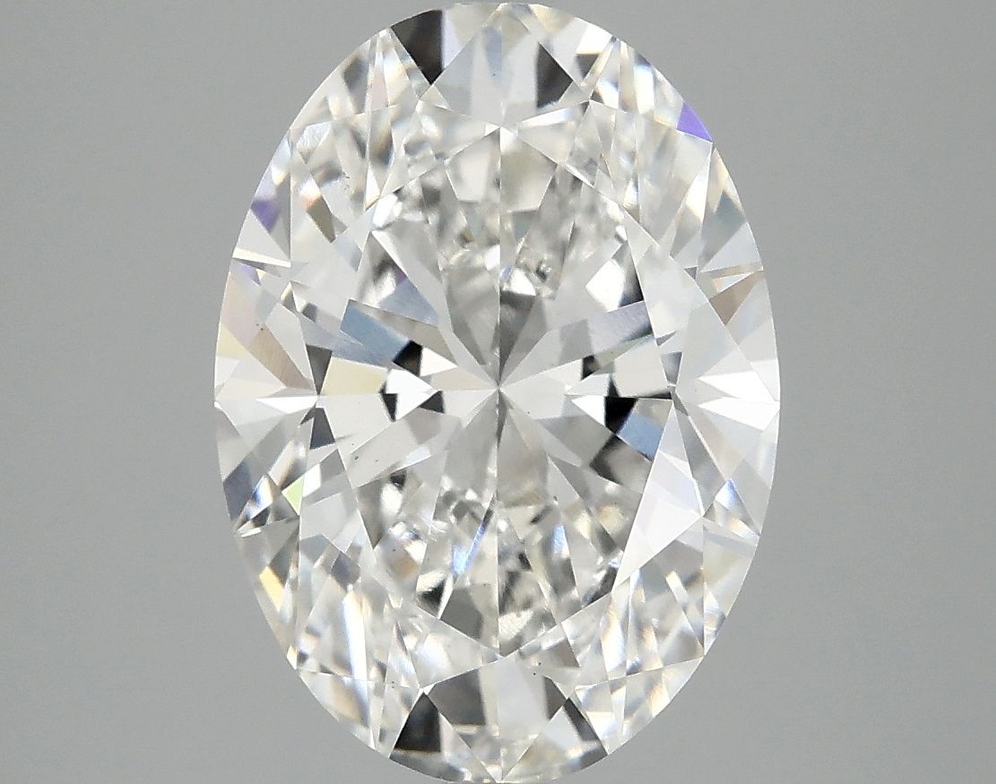 3.90 ct. oval Lab Grown Diamond front image
