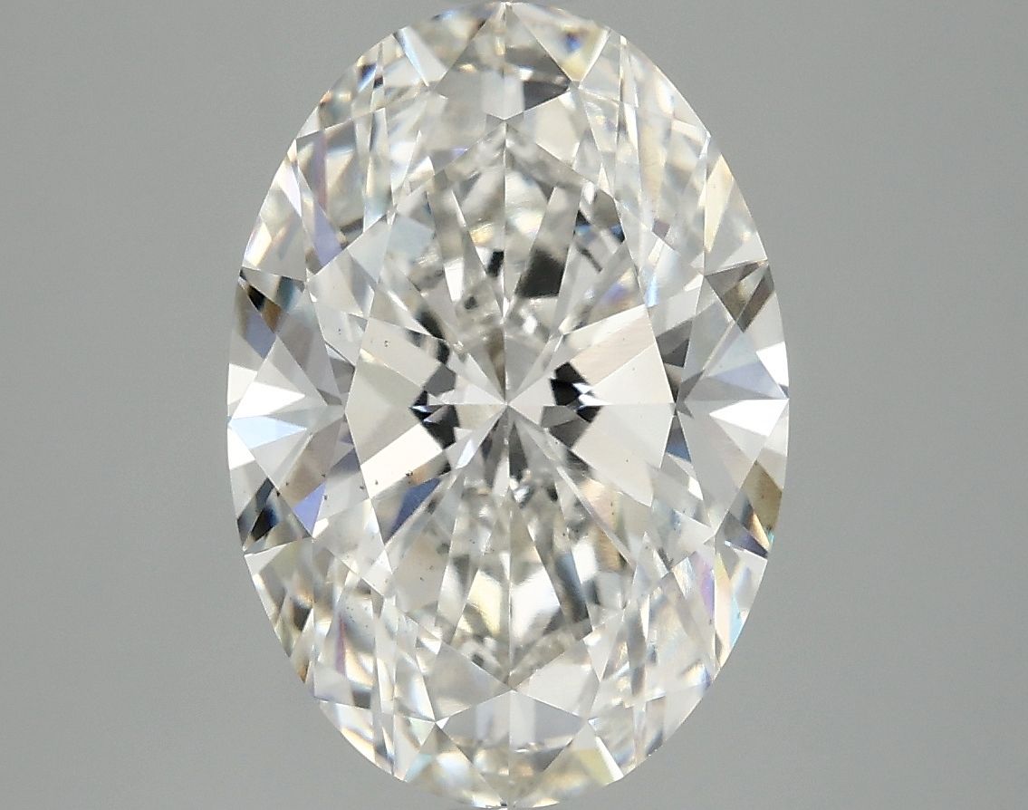 4.05 ct. oval Lab Grown Diamond front image