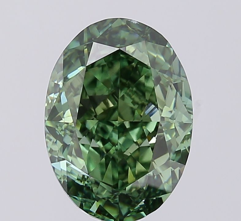 4.57 ct. oval Lab Grown Diamond front image