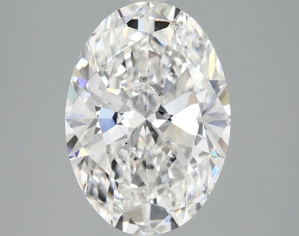 3.02 ct. oval Lab Grown Diamond front image