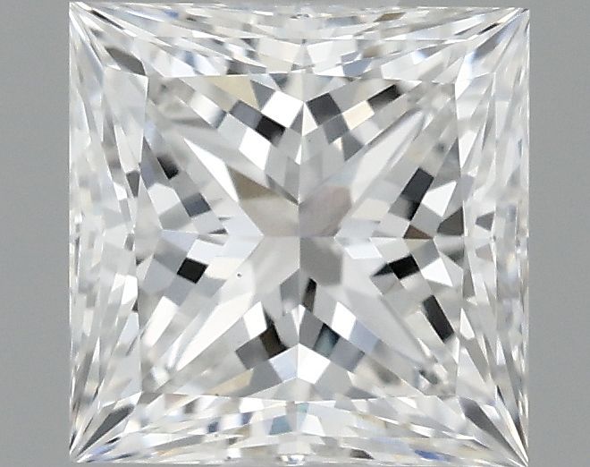 1.10 ct. princess Lab Grown Diamond front image