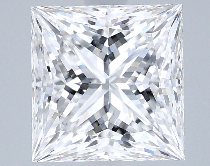 3.08 ct. princess Lab Grown Diamond front image
