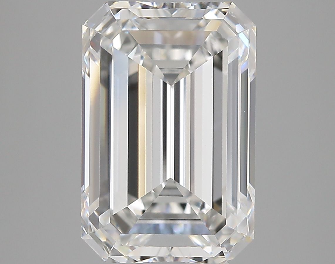 6.01 ct. emerald Lab Grown Diamond front image
