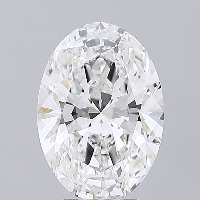 4.05 ct. oval Lab Grown Diamond front image