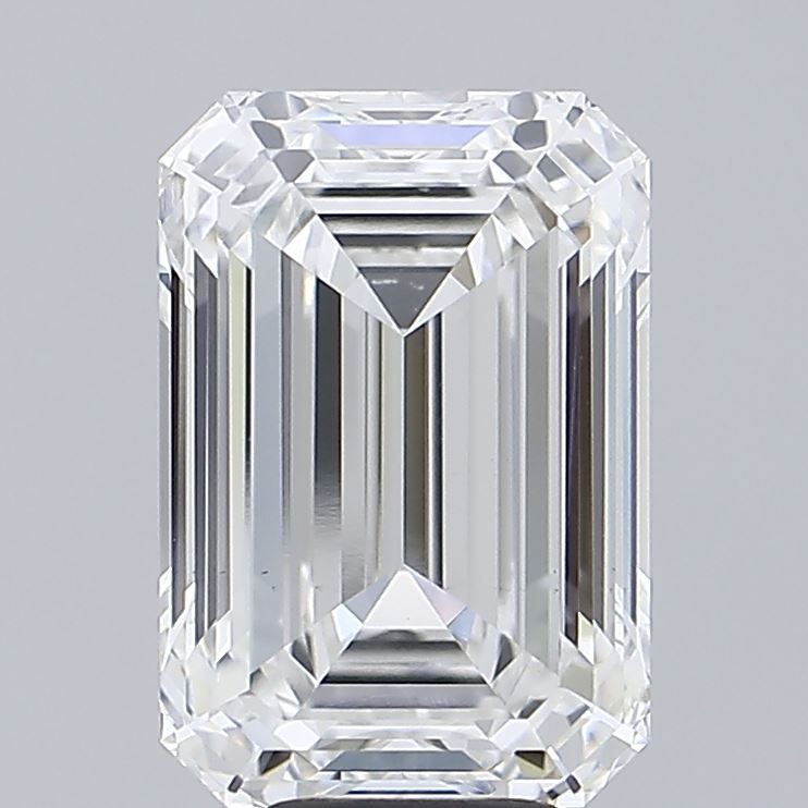 7.19 ct. emerald Lab Grown Diamond front image