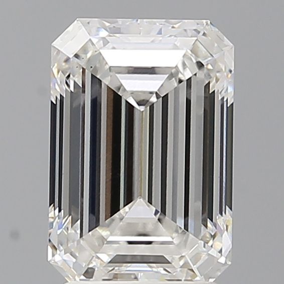 2.55 ct. emerald Lab Grown Diamond front image