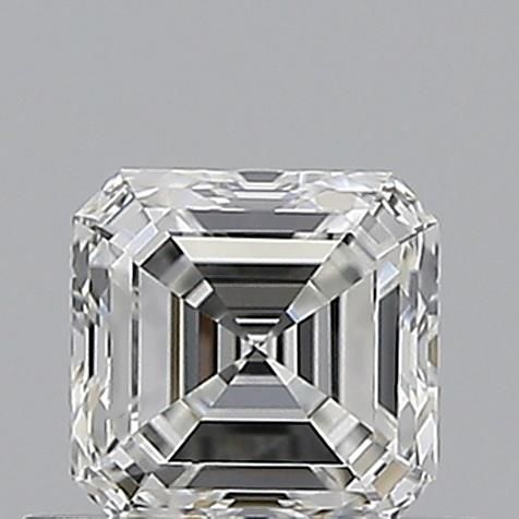 0.52 Carat F VVS1 Asscher Diamond