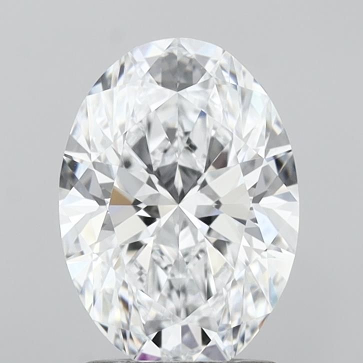 1.62 ct. oval Lab Grown Diamond front image