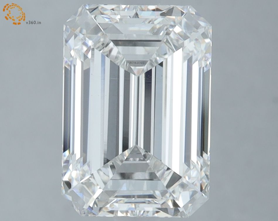 3.09 ct. emerald Lab Grown Diamond front image