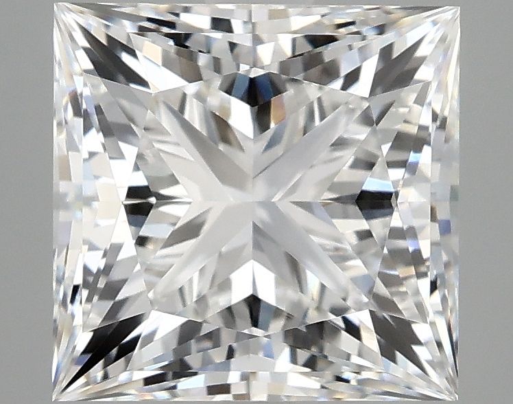 4.18 ct. princess Lab Grown Diamond front image