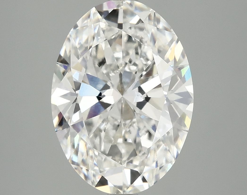3.95 ct. oval Lab Grown Diamond front image