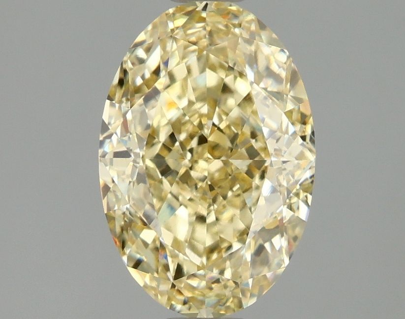 2.10 ct. oval Lab Grown Diamond front image