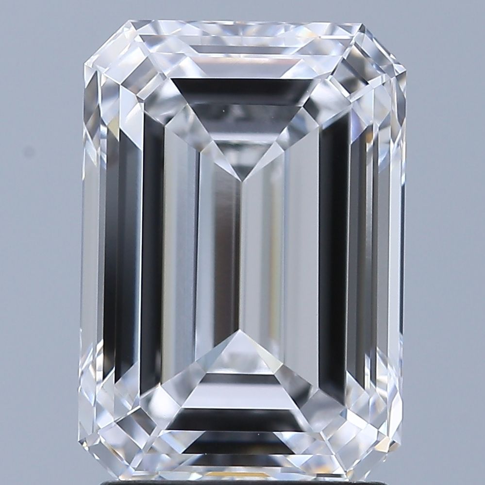 2.74 ct. emerald Lab Grown Diamond front image