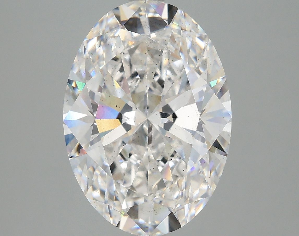 5.02 ct. oval Lab Grown Diamond front image
