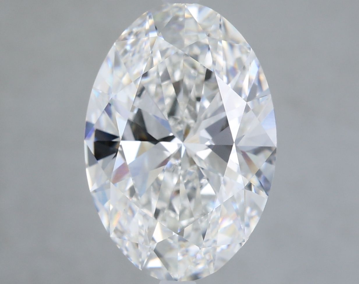 5.09 ct. oval Lab Grown Diamond front image
