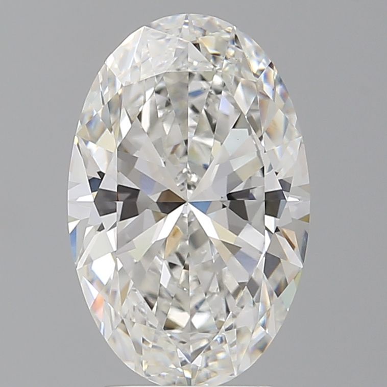 3.51 ct. oval Lab Grown Diamond front image