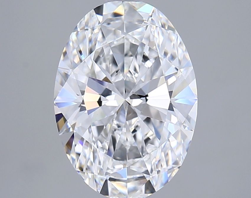 2.07 ct. oval Lab Grown Diamond front image