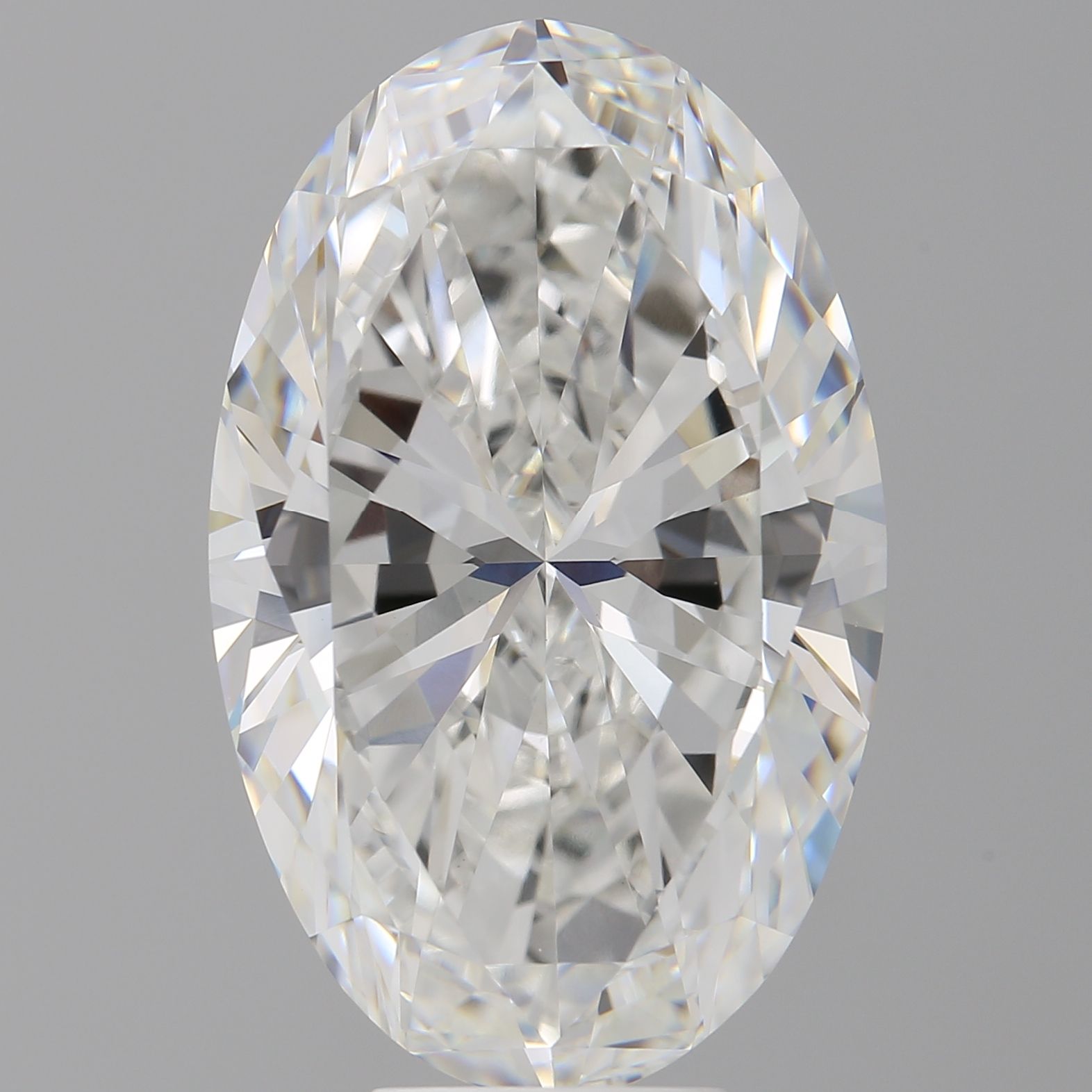 9.00 ct. oval Lab Grown Diamond front image