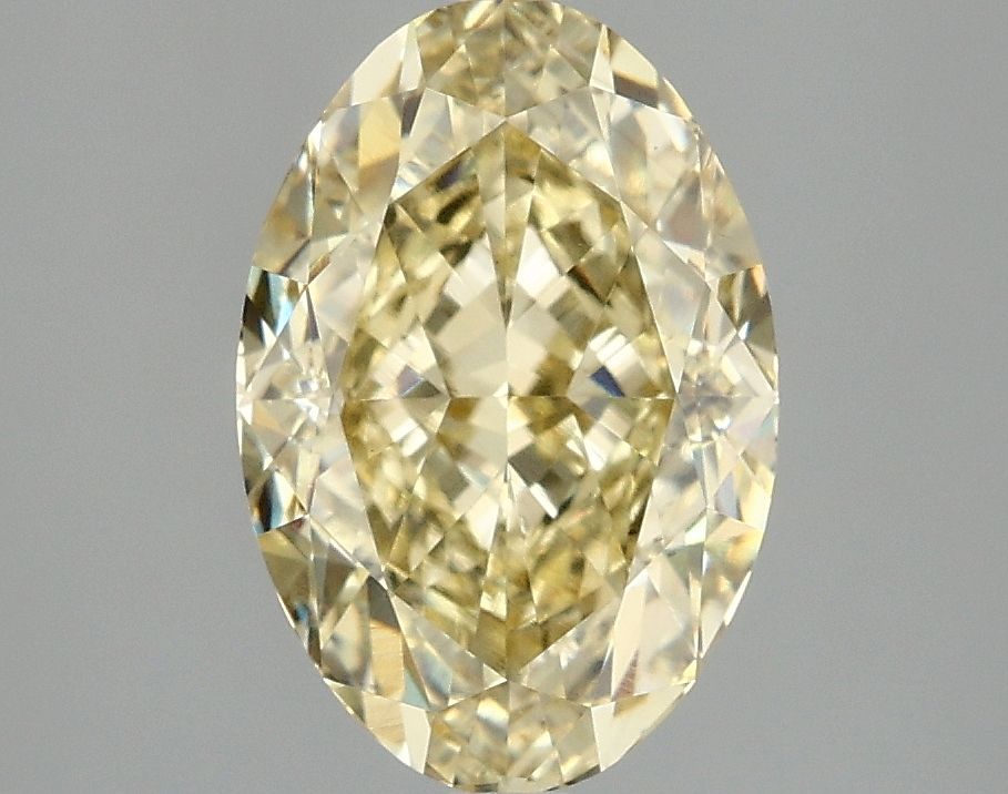 3.08 ct. oval Lab Grown Diamond front image