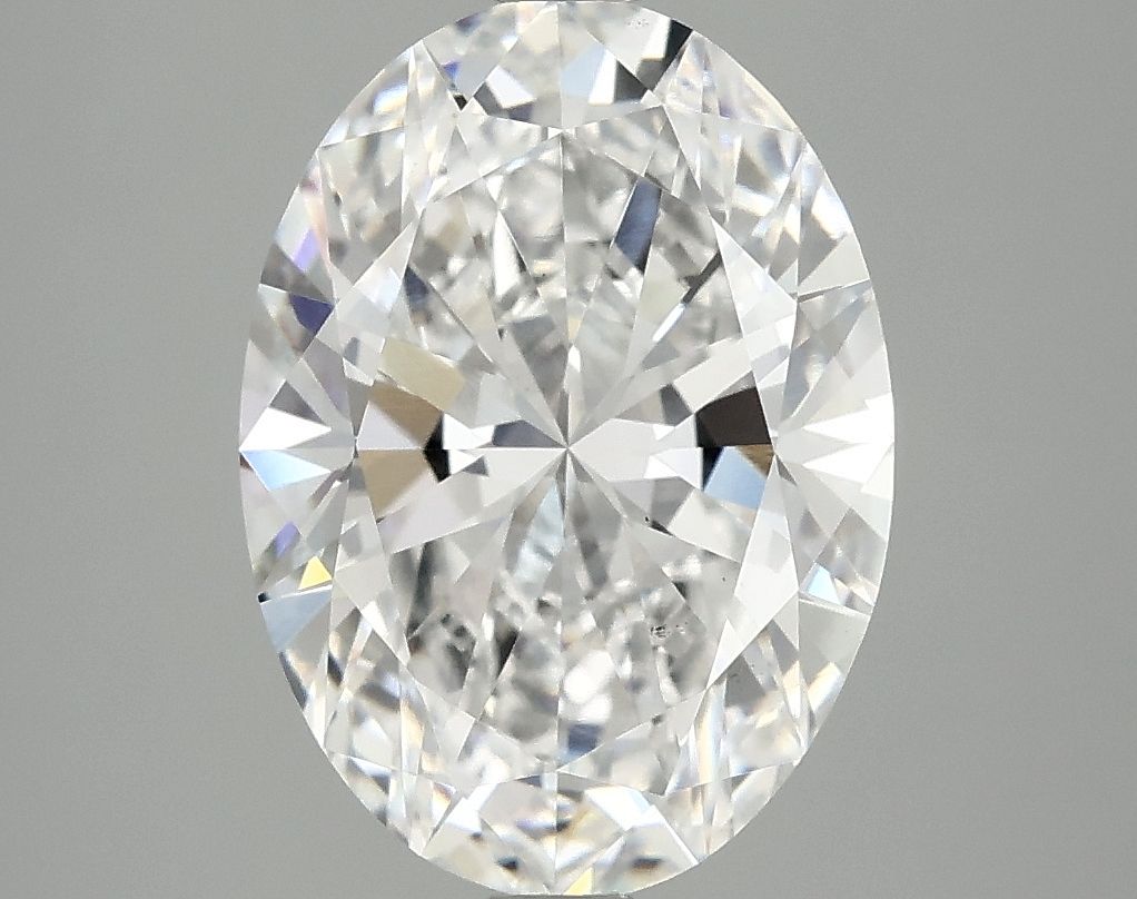 3.78 ct. oval Lab Grown Diamond front image
