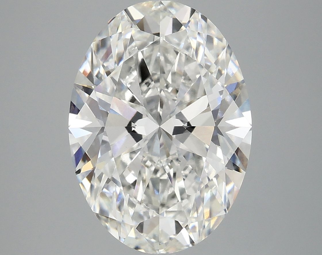 4.02 ct. oval Lab Grown Diamond front image