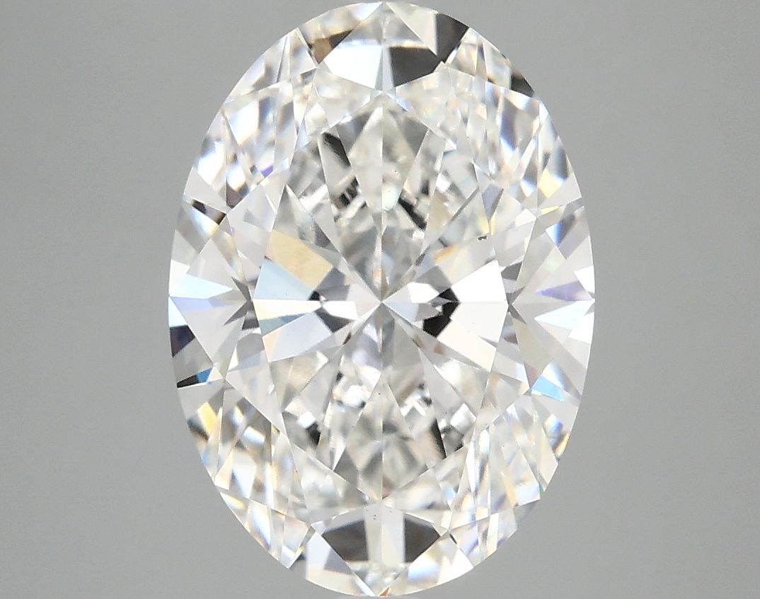 3.86 ct. oval Lab Grown Diamond front image