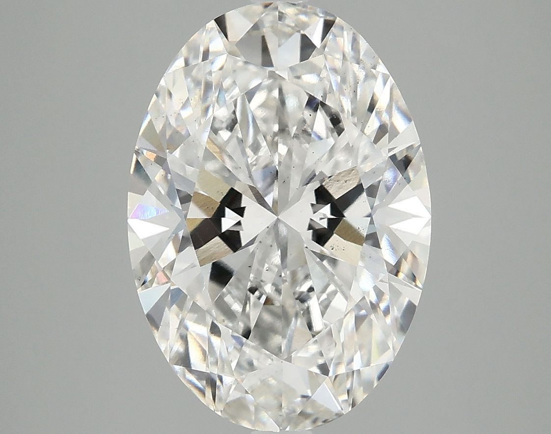 3.92 ct. oval Lab Grown Diamond front image