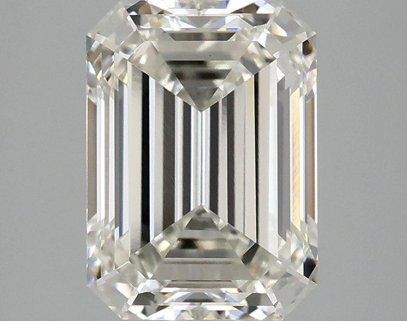 2.97 ct. emerald Lab Grown Diamond front image