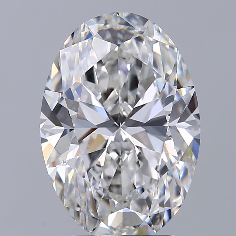 3.06 ct. oval Lab Grown Diamond front image