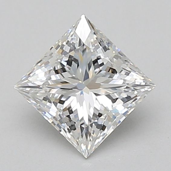 1.23 ct lab-grown Princess Diamond