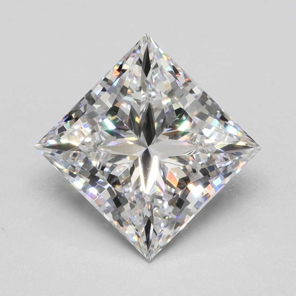 3.64 ct. princess Lab Grown Diamond front image