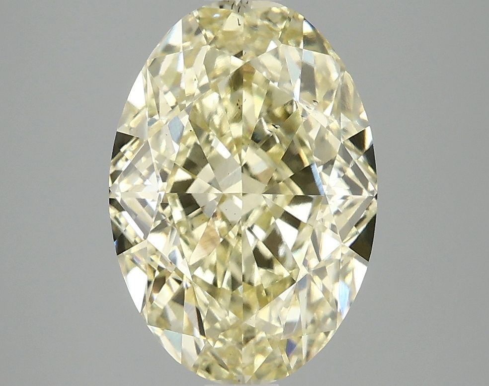 4.07 ct. oval Lab Grown Diamond front image