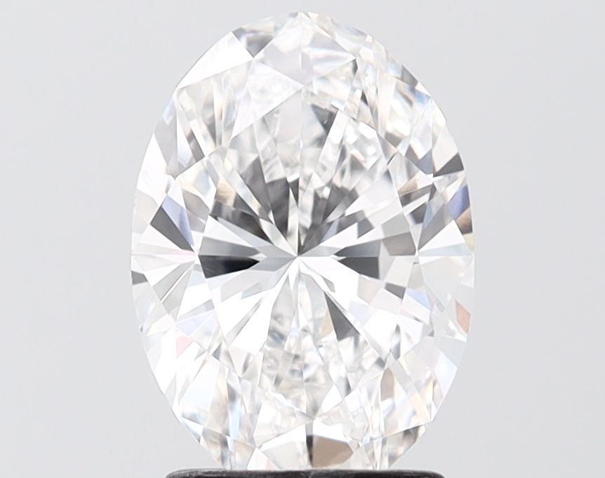 2.08 ct. oval Lab Grown Diamond front image