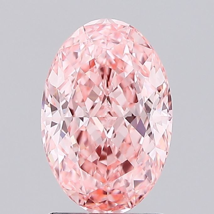 2.01 ct. oval Lab Grown Diamond front image