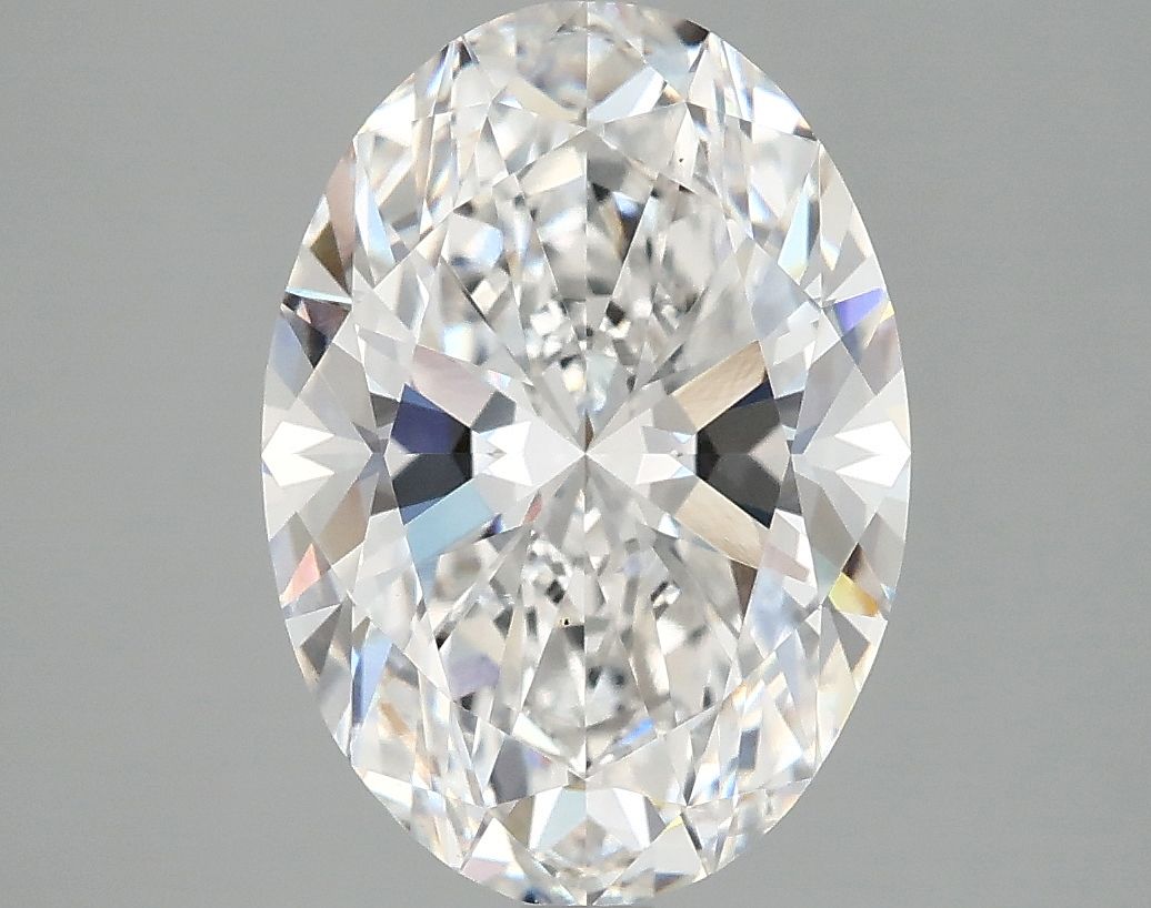 3.87 ct. oval Lab Grown Diamond front image