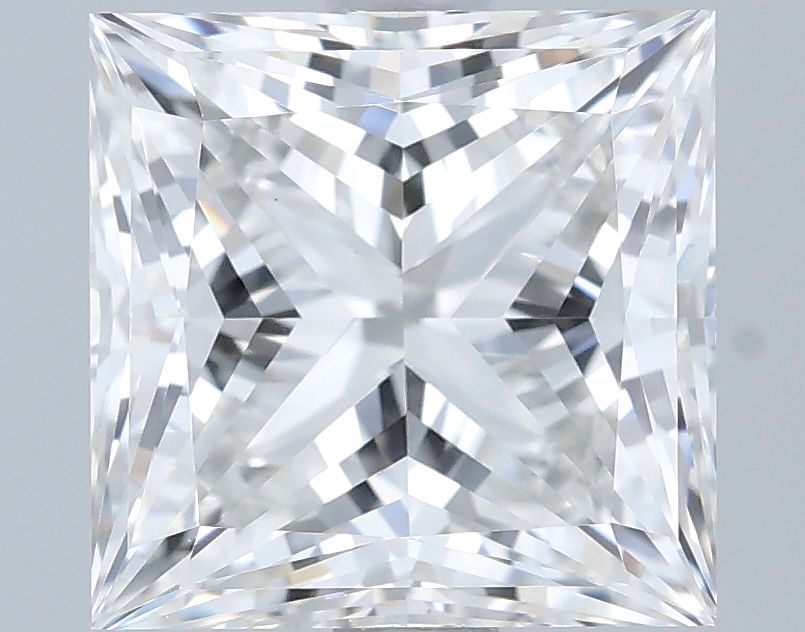 2.09 ct. princess Lab Grown Diamond front image