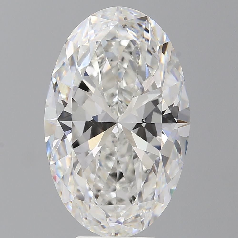 7.58 ct. oval Lab Grown Diamond front image