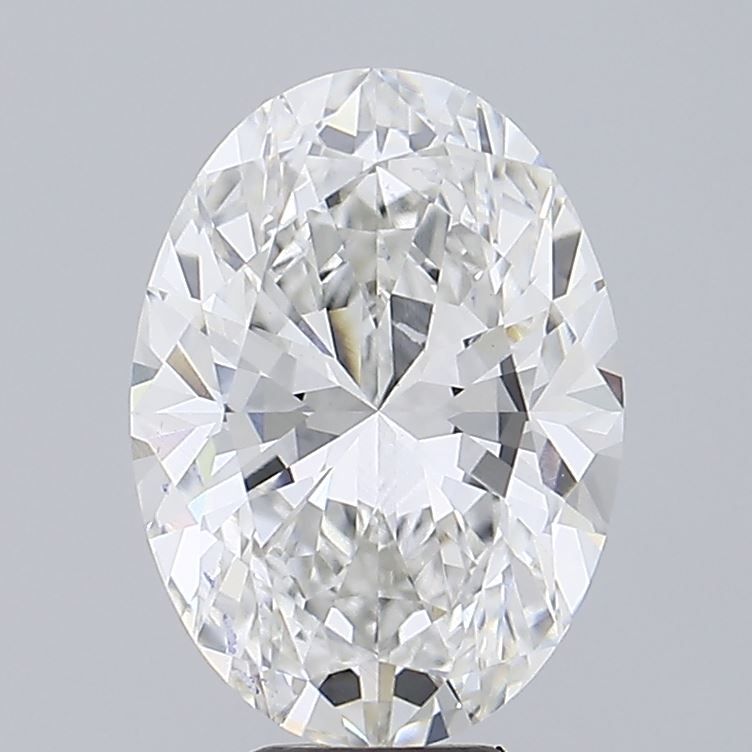 5.04 ct. oval Lab Grown Diamond front image