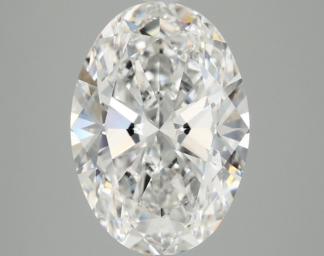 3.98 ct. oval Lab Grown Diamond front image
