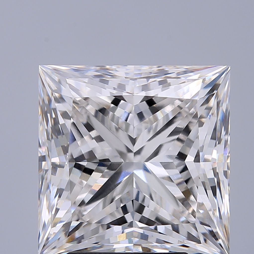 4.55 ct. princess Lab Grown Diamond front image