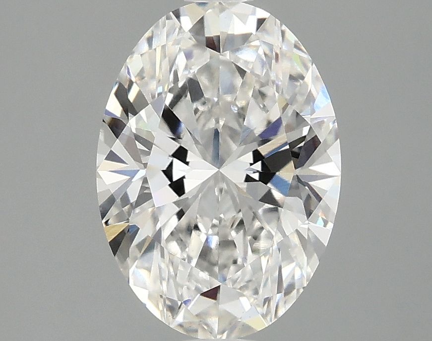 2.10 ct. oval Lab Grown Diamond front image