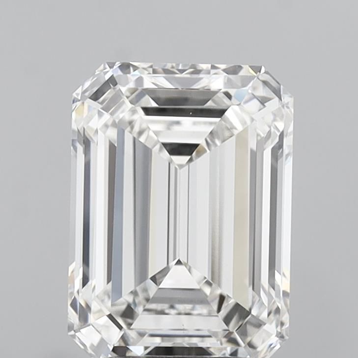 2.50 ct. emerald Lab Grown Diamond front image