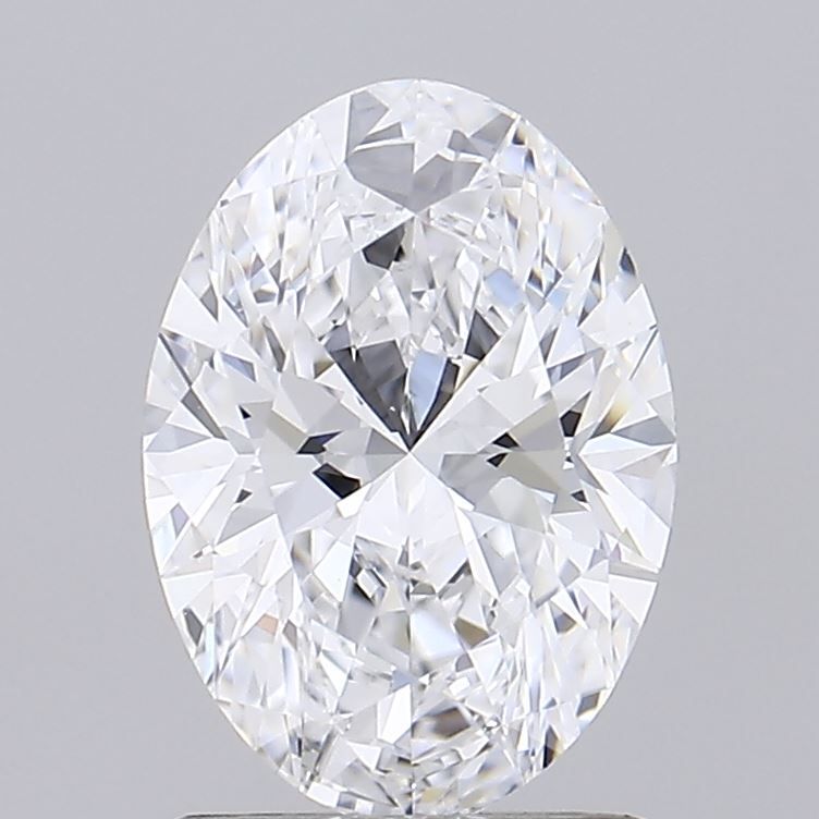 1.36 ct. oval Lab Grown Diamond front image