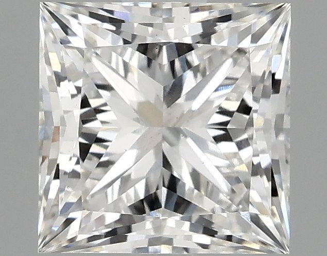 2.10 ct. princess Lab Grown Diamond front image