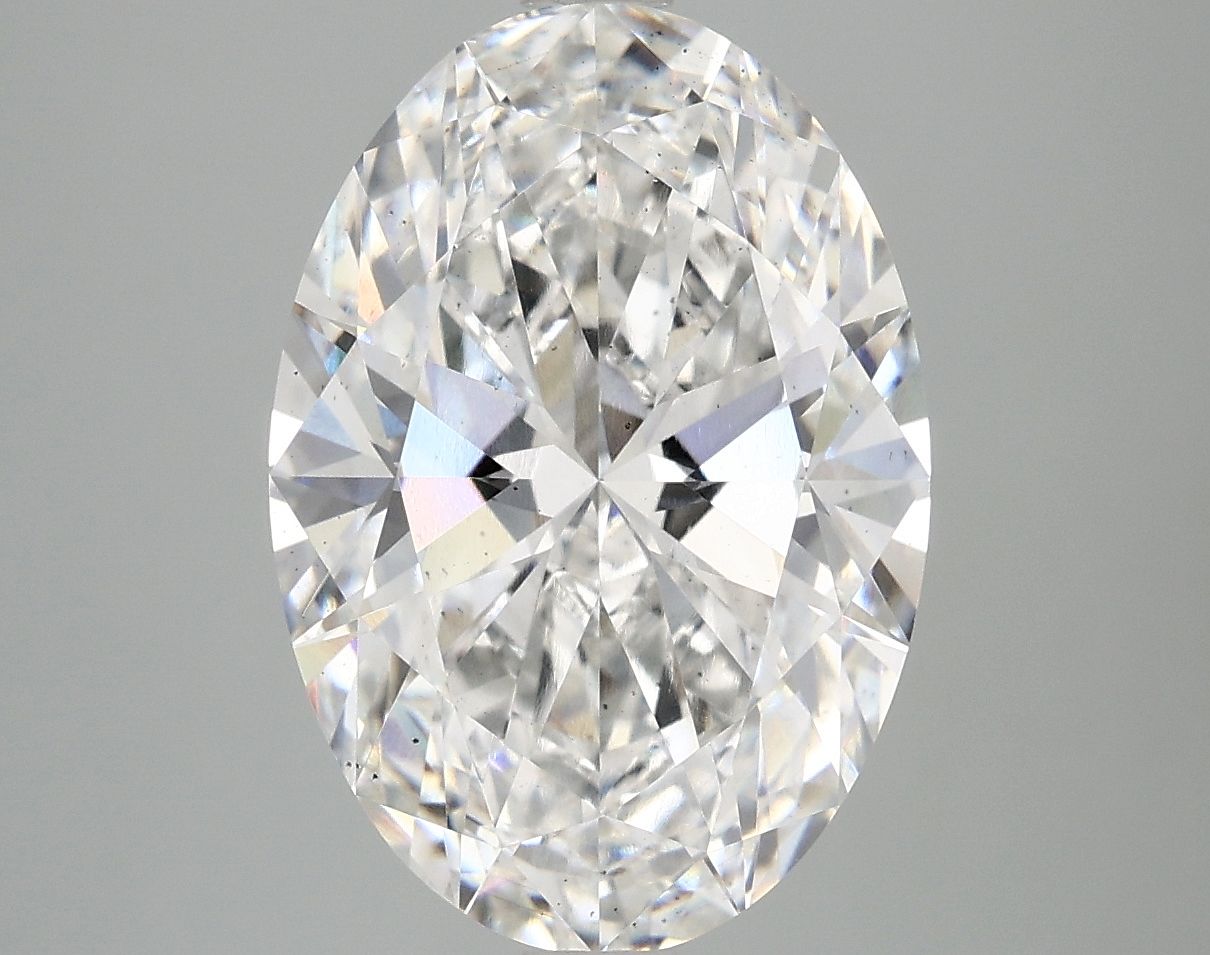 5.04 ct. oval Lab Grown Diamond front image
