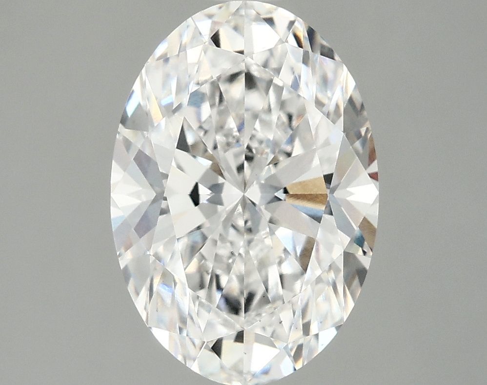 3.02 ct. oval Lab Grown Diamond front image