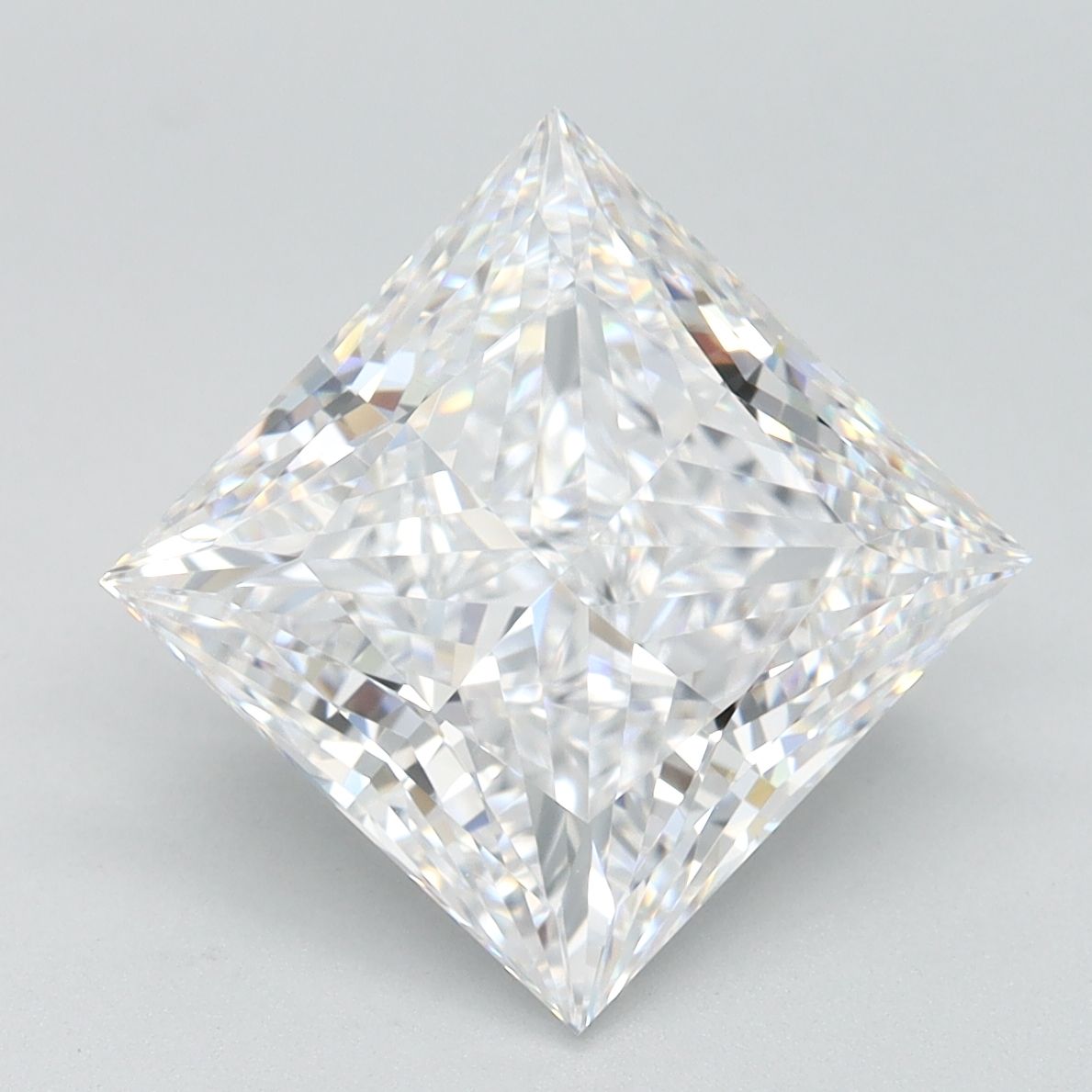 3.64 ct. princess Lab Grown Diamond front image