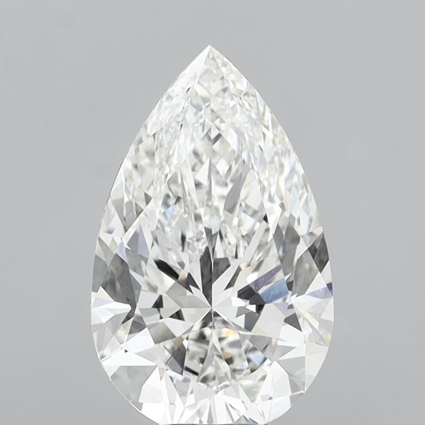 6.06 ct. pear Lab Grown Diamond front image
